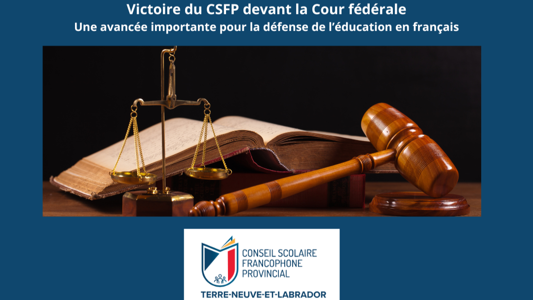 Conseil scolaire francophone provincial de Terre-Neuve-et-Labrador c. Patrimoine canadien