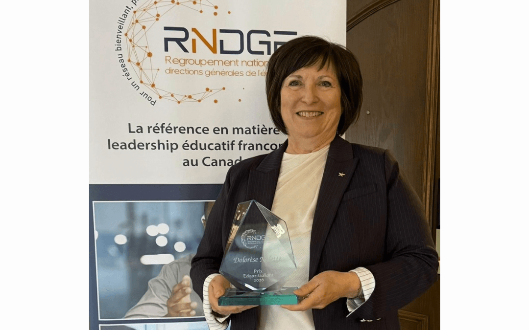 Dolorèse Nolette, lauréate du Prix Edgar-Gallant 2026